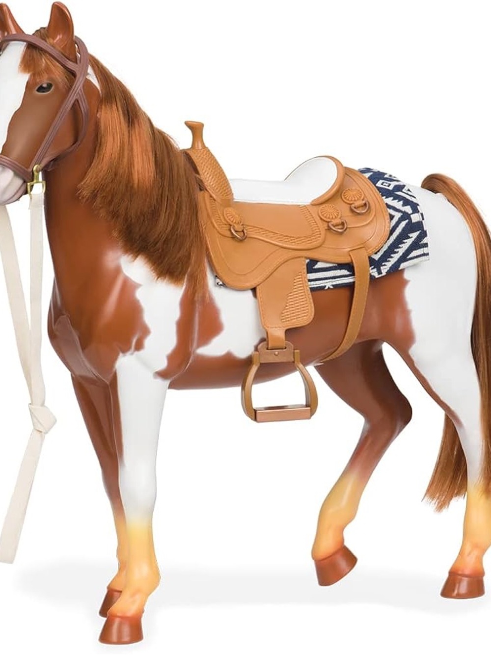 Our Generation - Pinto Horse Brown & White - 20 inch